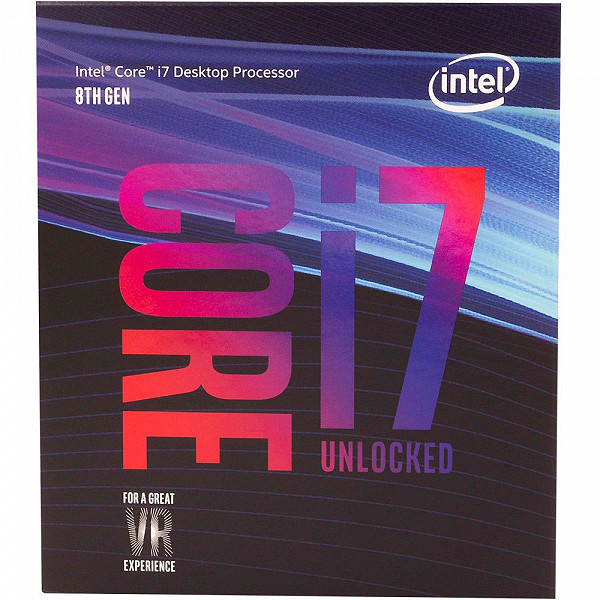 Processador Intel  i7-8700 Coffee Lake 8a Geração, Cache 12MB, 3.2GHz (4.6GHz Max Turbo), LGA 1151 Intel UHD Graphics 630 - BX80684I78700