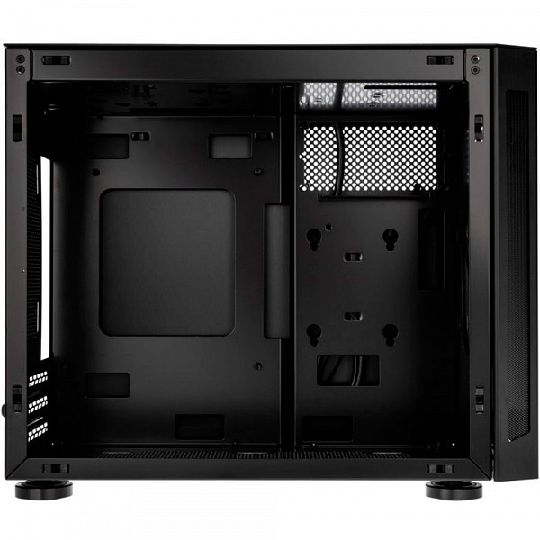 Gabinete Gamer Lian Li TU150WX, Mini Tower, Janela Lateral, Black, Sem Fonte, Sem Fan