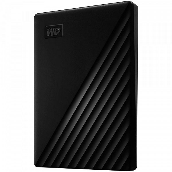 HD WD Externo Portátil My Passport, 2TB, USB 3.2 - WDBYVG0020BBK-WESN