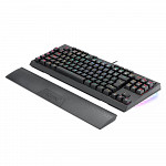 Teclado Óptico Gamer Redragon Broadsword Pro, RGB, USB, Switch Brown, Anti-Ghosting, ABTN2 - K588RGB-PRO