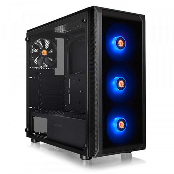 Gabinete Thermaltake Versa J23 Tg RGB/Bk/Win/Spcc/T.Glass*1/Mb Sync - CA-1L6-00M1WN-01*