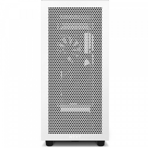 Gabinete NZXT H7 Flow, Mid Tower, ATX, Lateral em Vidro Temperado, 2x Fans, Preto e Branco - CM-H71FG-01