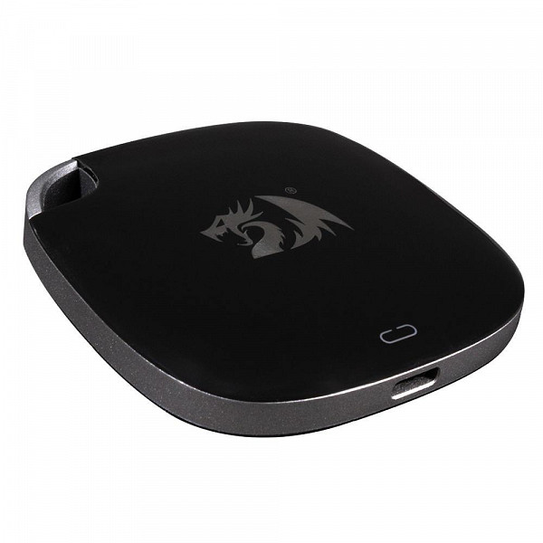 SSD Externo Redragon Ignis Portátil, 512GB, Leitura 450MB/s, Preto, ED-203