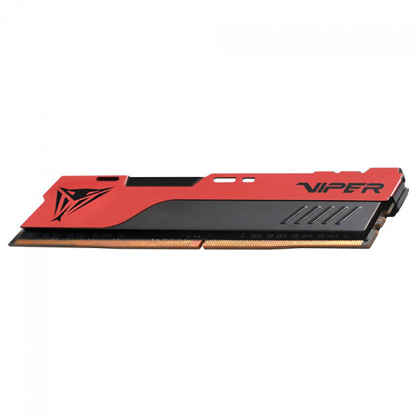 Memória DDR4 Patriot Viper Elite 2, 8GB, 3200Mhz, Preto E Vermelho, PVE248G320C8