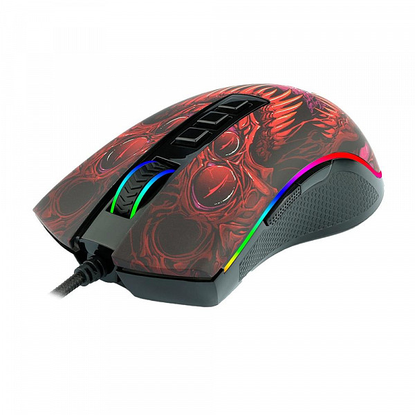 Mouse Gamer Redragon Infernal Dragon Ryu, RGB, 16000DPI, 8 Botões, Preto - ID711