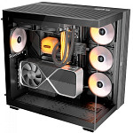 Gabinete Gamer Be Quiet Light Base 600 DX, ARGB, Mid Tower, ATX, Vidro Temperado, Sem Fans, Preto, BGW65