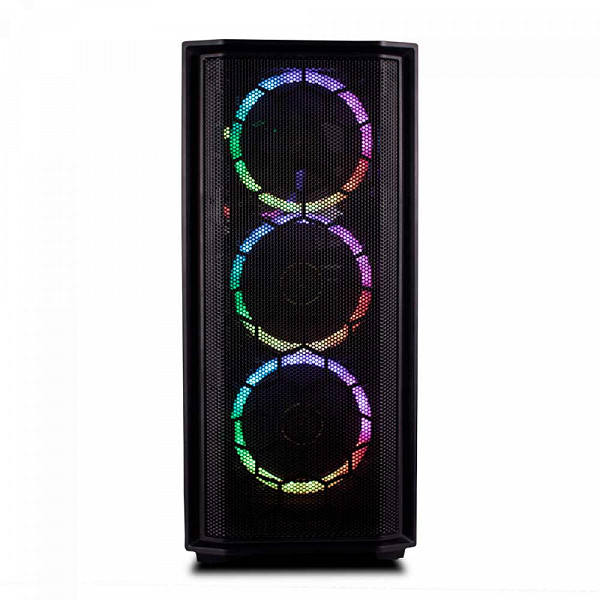 Gabinete Gamer Redragon Ramhorn, Mid Tower, S-Fan, Vidro Temperado, Black, S-fonte