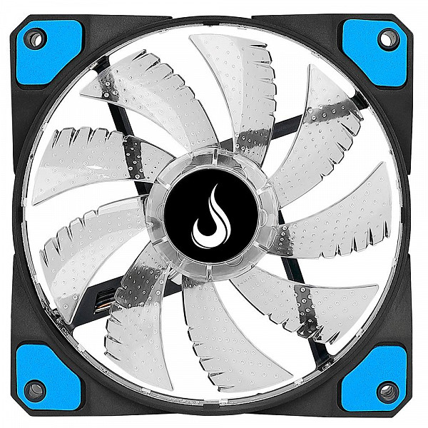 Cooler FAN Rise Mode Wind W1, 120mm, LED Azul - RM-WN-01-BB