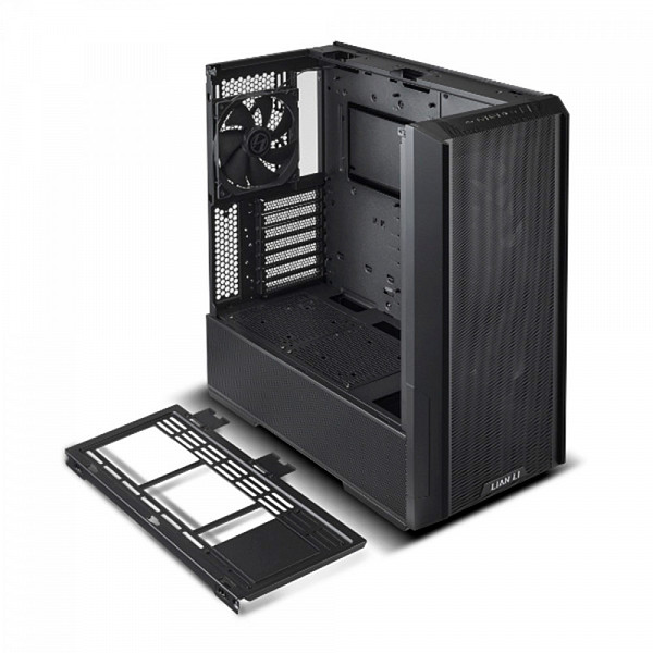 Gabinete Gamer Lian Li Lancool 216, Mid Tower, Vidro Temperado, Black, ATX, Sem Fonte, Com 3 Fans, LANCOOL 216X BLACK