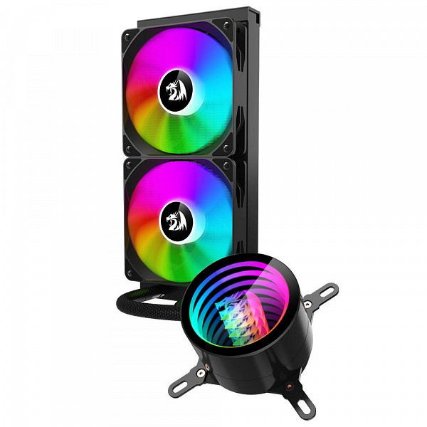 Water Cooler Redragon CCW-3011, ARGB, 240mm, Preto