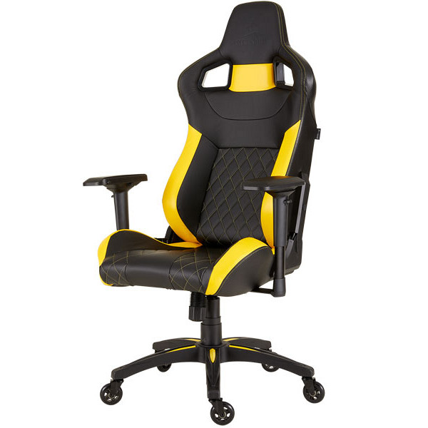 Cadeira Gamer Corsair CF-9010015-WW T1 Race 2018 Edition Preta/Amarela