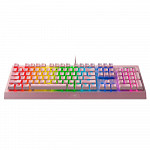 Teclado Mecânico Gamer Razer BlackWidow V3, Chroma, Razer Switch Green, US, Quartz Pink - RZ03-03541800-R3M1