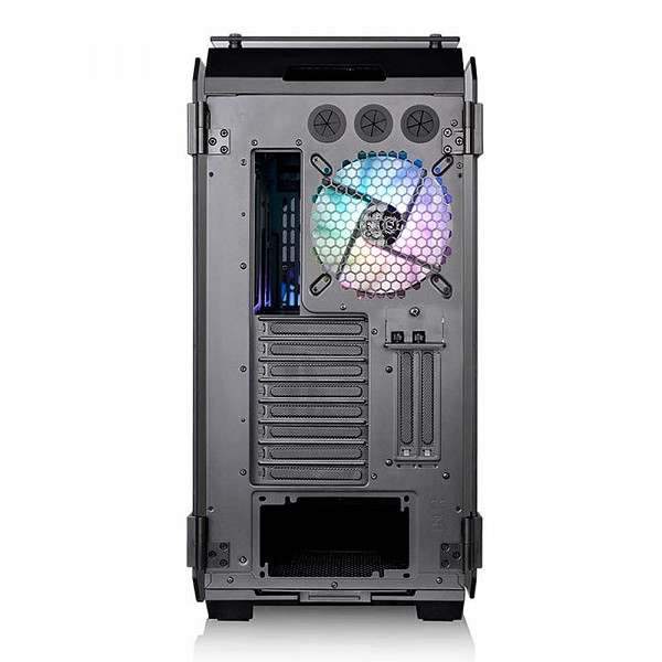 Gabinete Gamer Thermaltake View 71 ARGB Edition, Full Tower, Com 3 Fans, Vidro Temperado, Black, Sem Fonte, CA-1I7-00F1WN-03