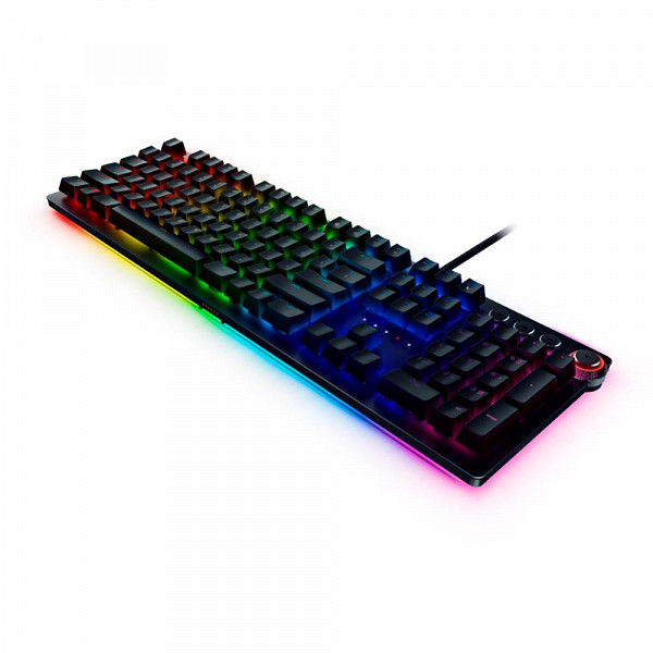 Teclado Óptico-Mecânico Gamer Razer Huntsman Elite Linear, Chroma, Razer Switch Red, US - RZ03-01871100-R3U1