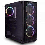 Gabinete Gamer Redragon Ramhorn, Mid Tower, S-Fan, Vidro Temperado, Black, S-fonte
