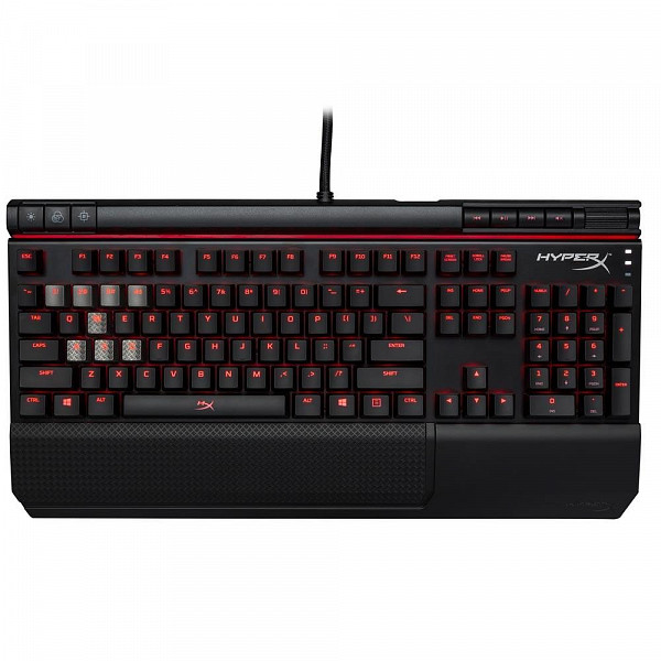 Teclado Mecânico Gamer HyperX Alloy Elite, LED, Switch Cherry MX Red, US - HX-KB2RD1-US/R2