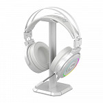Headset Gamer Redragon Lamia 2, RGB, 7.1 Som Surrond, Drivers 40mm, Branco - H320W-RGB + Suporte