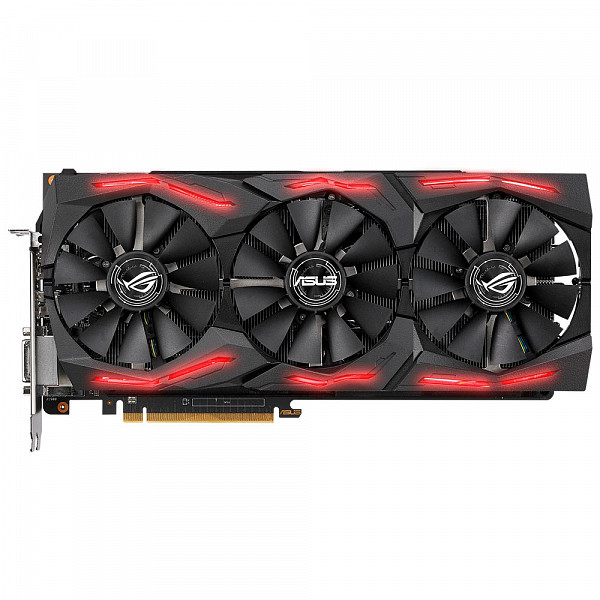 Placa de Vídeo GPU RX VEGA 56 8GB HBM2 ROG-STRIX-RXVEGA56-O ASUS 90YV0B50-M0NA00