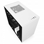 Gabinete Gamer NZXT H210i, Mini Tower, Com 2 Fans, Vidro Temperado, White, S-Fonte, CA-H210I-W1