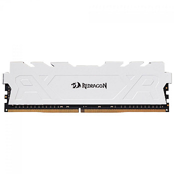 Memória DDR4 Redragon Rage, 8GB, 3200MHz, Branco, GM-711
