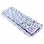 Teclado Mecânico Gamer Redragon Varuna Lunar K559W RGB, Switch Azul, ABNT2, White