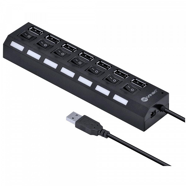 Hub USB Vinik HUV-40, 7 Portas USB 2.0 - 32281