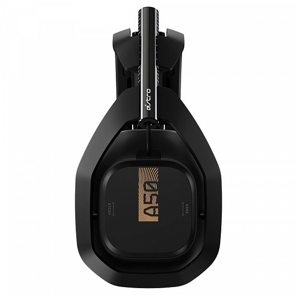 Headset Sem Fio ASTRO Gaming A50 + Base Station Gen 4 com Áudio Dolby - Compatível com Xbox One, PC, Mac - Preto/Dourado - 939-001681