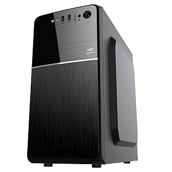 Gabinete C3 Tech com Fonte 200W, Micro-ATX, Preto - MT-24V2BK