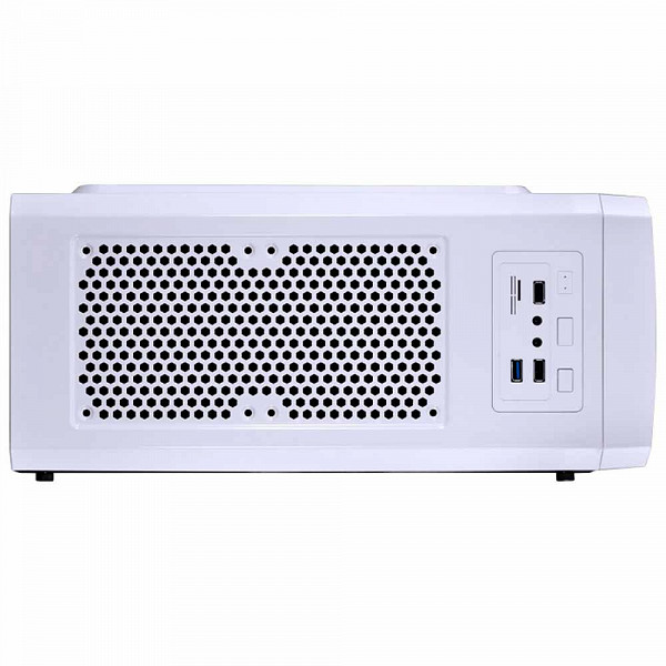 Gabinete Gamer PCYes Nova Branco com 1 Fan Led 7 Cores, Lateral em Acrílico - NOVBC7C1FCA