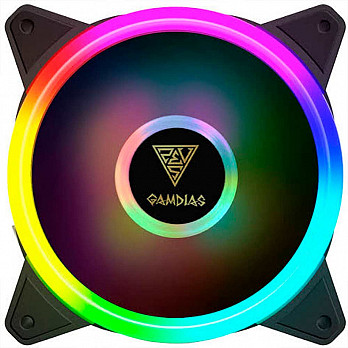 Cooler Para Gabinete Gamdias Aeolus, RGB 120mm, M2-1201
