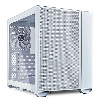 Gabinete Gamer Lian Li 011 Air Mini, Mini Tower, Vidro Temperado, White, ATX, Sem Fonte, O11 AM W