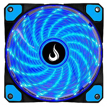 Cooler FAN Rise Mode Wind W1, 120mm, LED Azul - RM-WN-01-BB