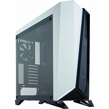 Gabinete Corsair Carbide SPEC-OMEGA Preto e Branco com Lateral em Vidro CC-9011119-WW