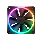 Kit Fan Com 3 Unidades NZXT F120RGB DUO, RGB, 120mm, Black, Com Controlador, RF-D12TF-B1