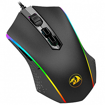 Mouse Gamer Redragon 10000DPI, RGB, Memeanlion - M710