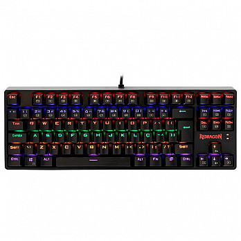 Teclado Mecânico Gamer Redragon Daksa K576, LED Rainbow, Switch Outemu MK2 Blue, ABNT2 - K576 R-1