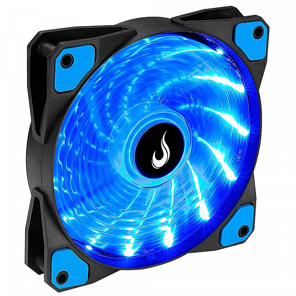 Cooler FAN Rise Mode Wind W1, 120mm, LED Azul - RM-WN-01-BB