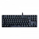 Teclado Mecânico Gamer T-Dagger Bora, Preto, Switch Blue, ABNT2 - T-TGK313-BL (PT-WHITE)