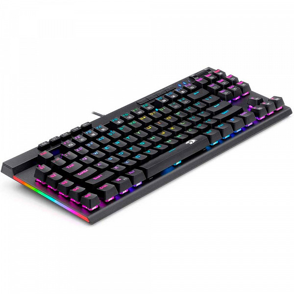 Teclado Mecânico Gamer Óptico Redragon Magic-Wand Switch Outemu Brown DIY RGB Abnt-2 - K587RGB-PRO (Brown)