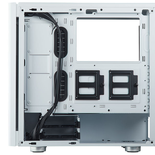 Gabinete Corsair Gamer Carbide 275R Branco com Lateral em Vidro Temperado - CC-9011133-WW