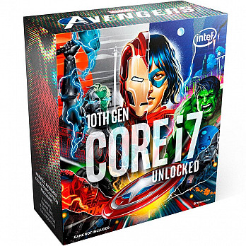 Processador Intel Core i7-10700K Marvel´s Avengers Collector´s Edition Packaging, Cache 16MB, 5.1GHz, LGA1200 - BX8070110700KA