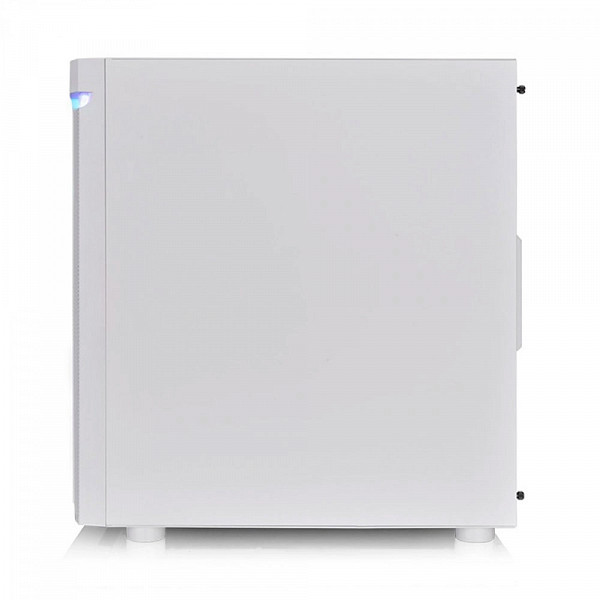 Gabinete Gamer Thermaltake H590 TG Snow ARGB, Mid Tower, Vidro Temperado, White, E-ATX, Sem Fonte, Com 2 Fans, CA-1X4-00M6WN-00