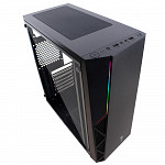 Gabinete Gamer T-Dagger RGB, Mid Tower, Lateral em Acrílico, Preto - TGC-P02B