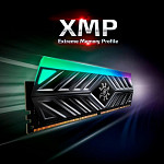 Memória XPG Spectrix D41 TUF RGB, 8GB, 3200MHz, DDR4, CL16, Cinza - AX4U32008G16A-ST41
