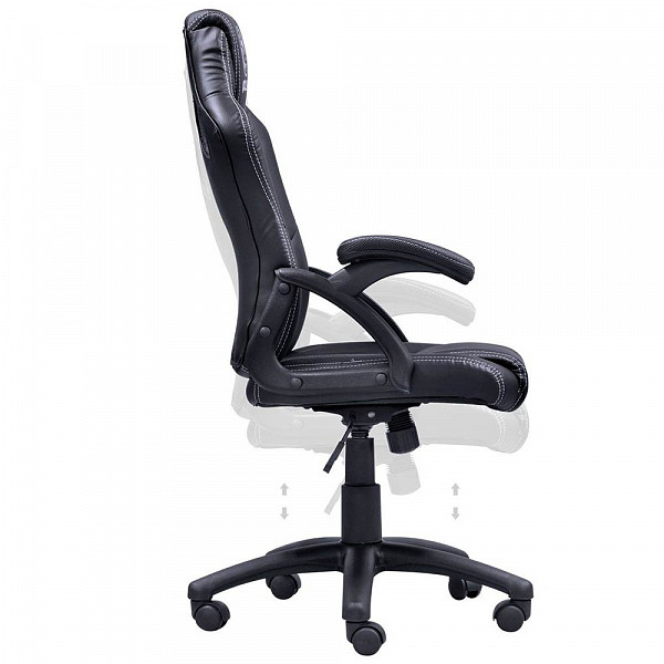 Cadeira Gamer  Pcyes Mad Racer V6 PT Preto