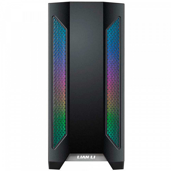 Gabinete Gamer Lian Li Lancool II RGB, Mid Tower, Vidro Temperado, black, Sem Fonte
