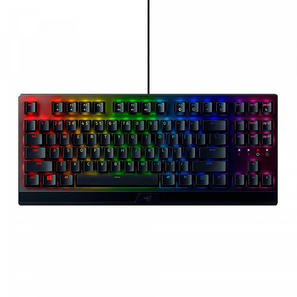 Teclado Mecânico Gamer Razer BlackWidow V3 Tenkeyless, Chroma, Razer Switch Green, US - RZ03-03490200-R3U1