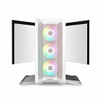Gabinete Gamer Lian Li, Lancool II Mesh RGB, Mid Tower, Vidro Temperado, White, Sem Fonte, Com 3 Fans 120