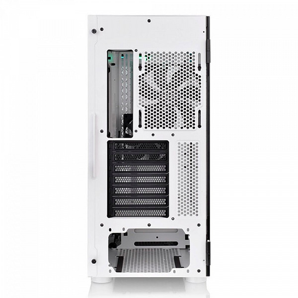 Gabinete Gamer Thermaltake H590 TG Snow ARGB, Mid Tower, Vidro Temperado, White, E-ATX, Sem Fonte, Com 2 Fans, CA-1X4-00M6WN-00