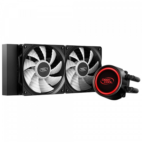 Water Cooler Deepcool Gammaxx L240T Red, 240mm, Led Vermelho - DP-H12RF-GL240TR